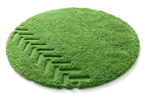 green-rug