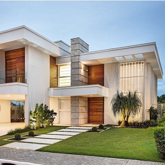 30 fachadas modernas y minimalistas que sin duda destacarían a tu casa