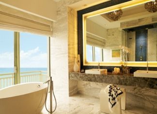 Los mejores baños de hoteles por HBA Designs